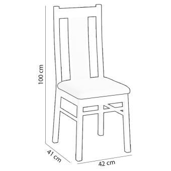 Krzesła KORA KRZ1 sosna andersen