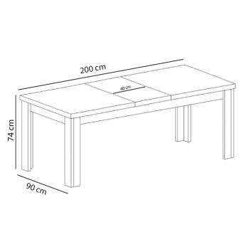 Stół duży KORA
