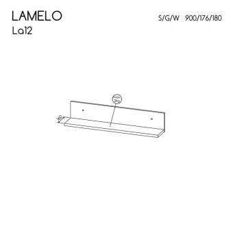 Półka wisząca LAMELO LA12