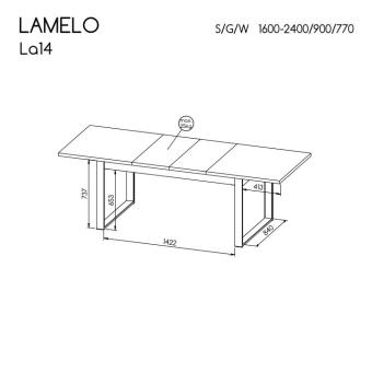 Stół rozkładany LAMELO LA14